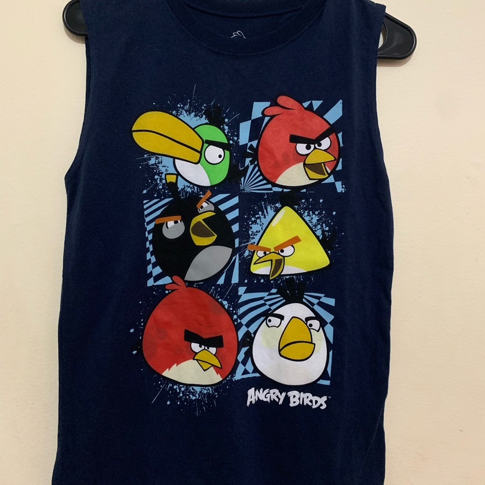Angry Birds Kids Tank Top - Navy